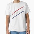 Rangers Stripe And Stars T-Shirt - Minimalist Print for Adults - T-Shirt, Sweatshirt, Hoodie