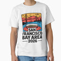 San Francisco Bay Area Golden Gate T-Shirt - Fun Novelty Design Men Women - T-Shirt, Sweatshirt, Hoodie