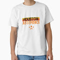 Houston Trashtros Asterisks Cheated T-Shirt - Novelty Apparel for Adults - T-Shirt, Sweatshirt, Hoodie