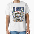 Los Angeles Baseball Skull T-Shirt - Graphic Print for Adults - T-Shirt, Sweatshirt, Hoodie