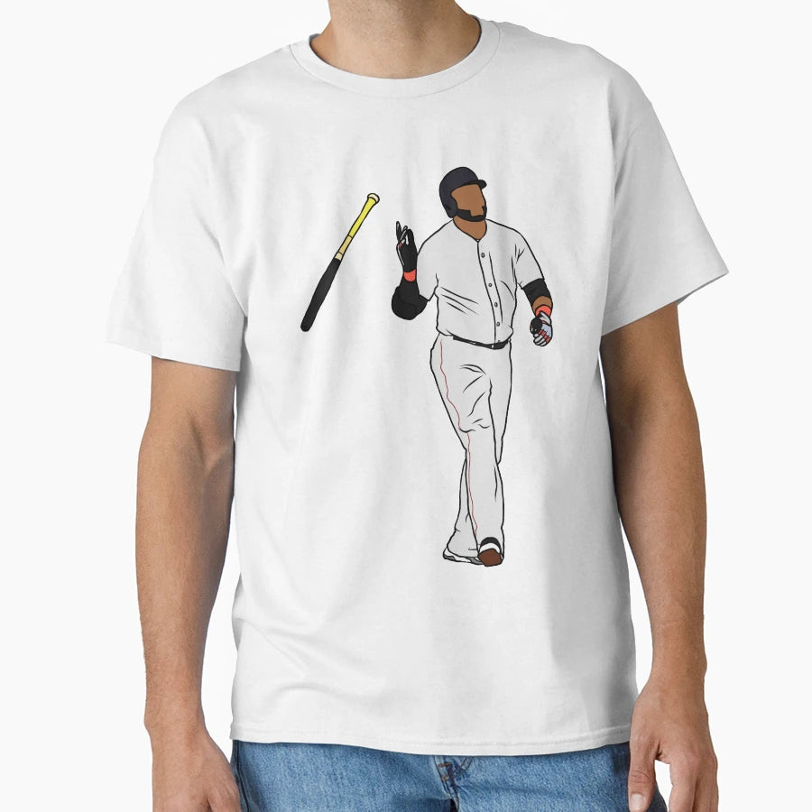 Big Papi Bat Flip T-Shirt - Fun Novelty Design for Adults - T-Shirt, Sweatshirt, Hoodie