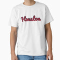 Houston T-Shirt - Minimalist Print Unisex - T-Shirt, Sweatshirt, Hoodie