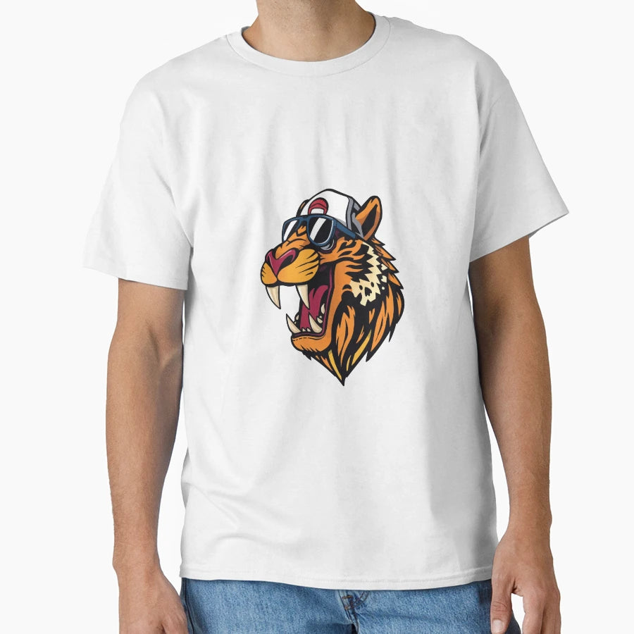 Smilodon Prehistoric Saber Tooth Cat T-Shirt - Unique Graphic for Adults - T-Shirt, Sweatshirt, Hoodie