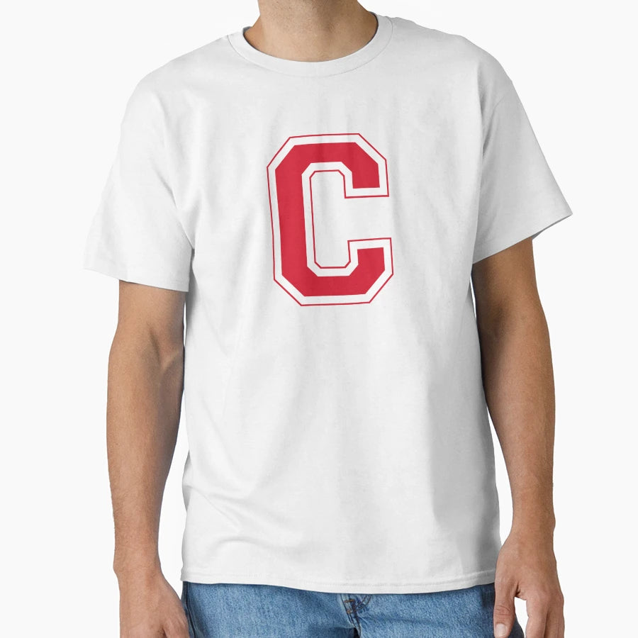 Red Varsity Letter C T-Shirt - Graphic Print Men Women - T-Shirt, Sweatshirt, Hoodie