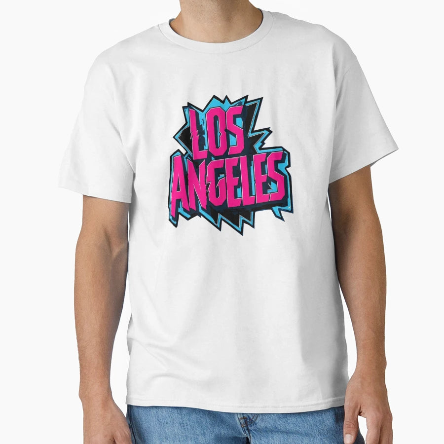 Los Angeles California Usa T-Shirt - Fun Novelty Design for Adults - T-Shirt, Sweatshirt, Hoodie