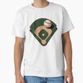 Baseball Field Layout T-Shirt - Novelty Apparel Unisex - T-Shirt, Sweatshirt, Hoodie
