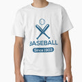 American Baseball Sport Logo T-Shirt - Minimalist Print Unisex - T-Shirt, Sweatshirt, Hoodie