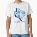 Dallas Texas Ewing Oil T-Shirt - Aesthetic Graphic Unisex - T-Shirt, Sweatshirt, Hoodie