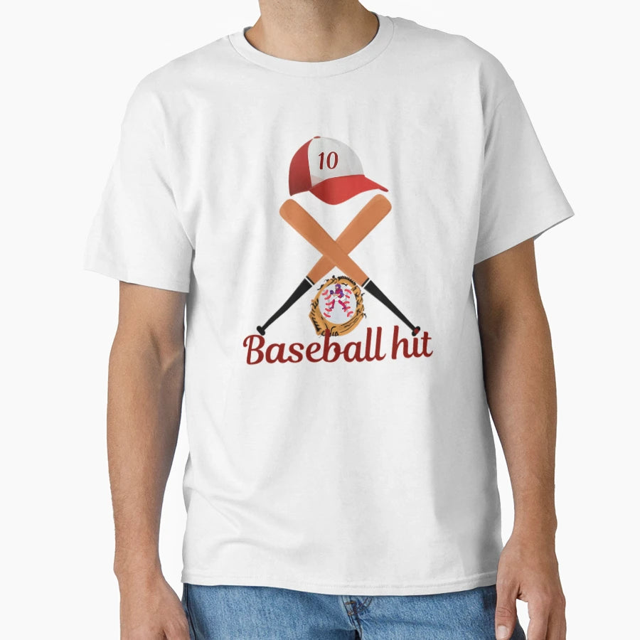 Neighborhood Baseball T-Shirt - Custom Art Print Men Women - T-Shirt, Sweatshirt, Hoodie