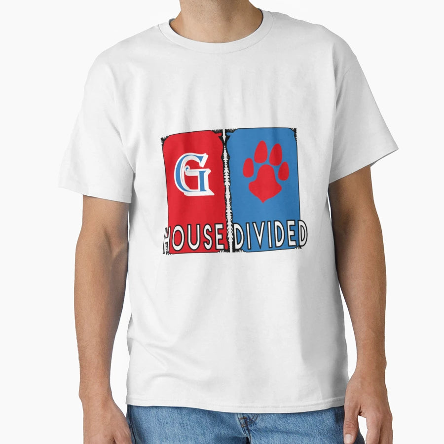 House Divided T-Shirt - Minimalist Print Unisex - T-Shirt, Sweatshirt, Hoodie