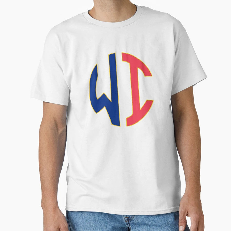 Wisconsin State Abbreviation T-Shirt - Minimalist Print Unisex - T-Shirt, Sweatshirt, Hoodie