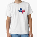 Texas State Flag T-Shirt - Minimalist Print Men Women - T-Shirt, Sweatshirt, Hoodie