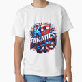 Kd Fanatics Patriotic Logo T-Shirt - Unique Graphic for Adults - T-Shirt, Sweatshirt, Hoodie