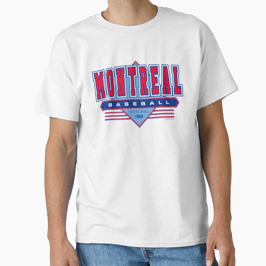 Montreal Baseball Expos Inspired 90S T-Shirt - Novelty Apparel Unisex - T-Shirt, Sweatshirt, Hoodie