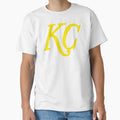 Kansas City Simple Initials T-Shirt - Casual Everyday Wear for Adults - T-Shirt, Sweatshirt, Hoodie