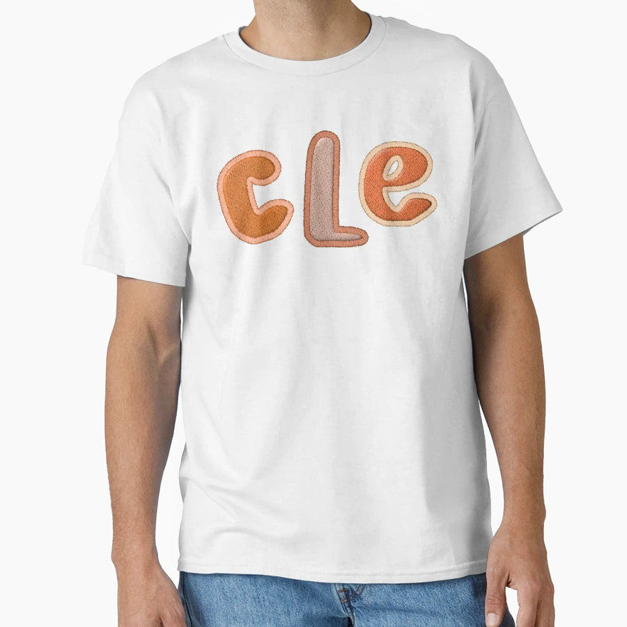 Cleveland Patchwork Logo Cle T-Shirt - Fun Novelty Design Men Women - T-Shirt, Sweatshirt, Hoodie