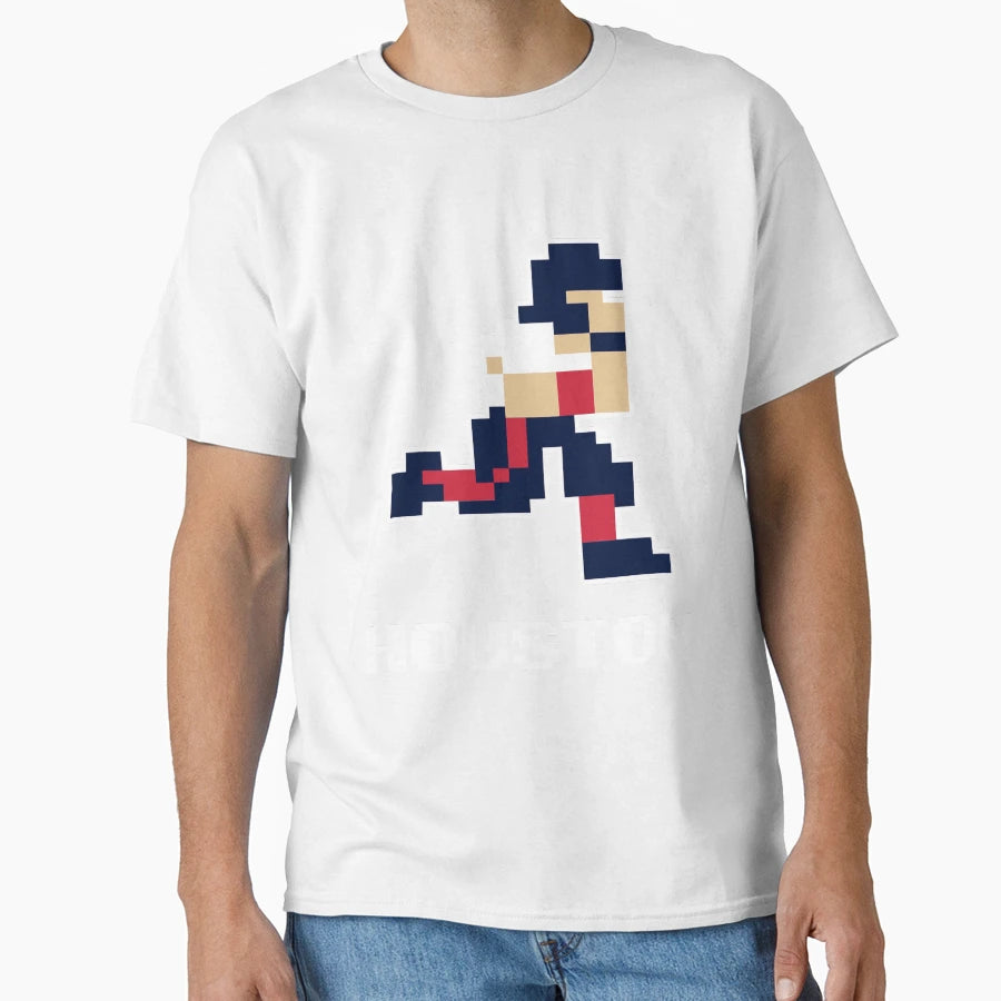 8 Bit Houston Football 1 T-Shirt - Fun Novelty Design Unisex - T-Shirt, Sweatshirt, Hoodie