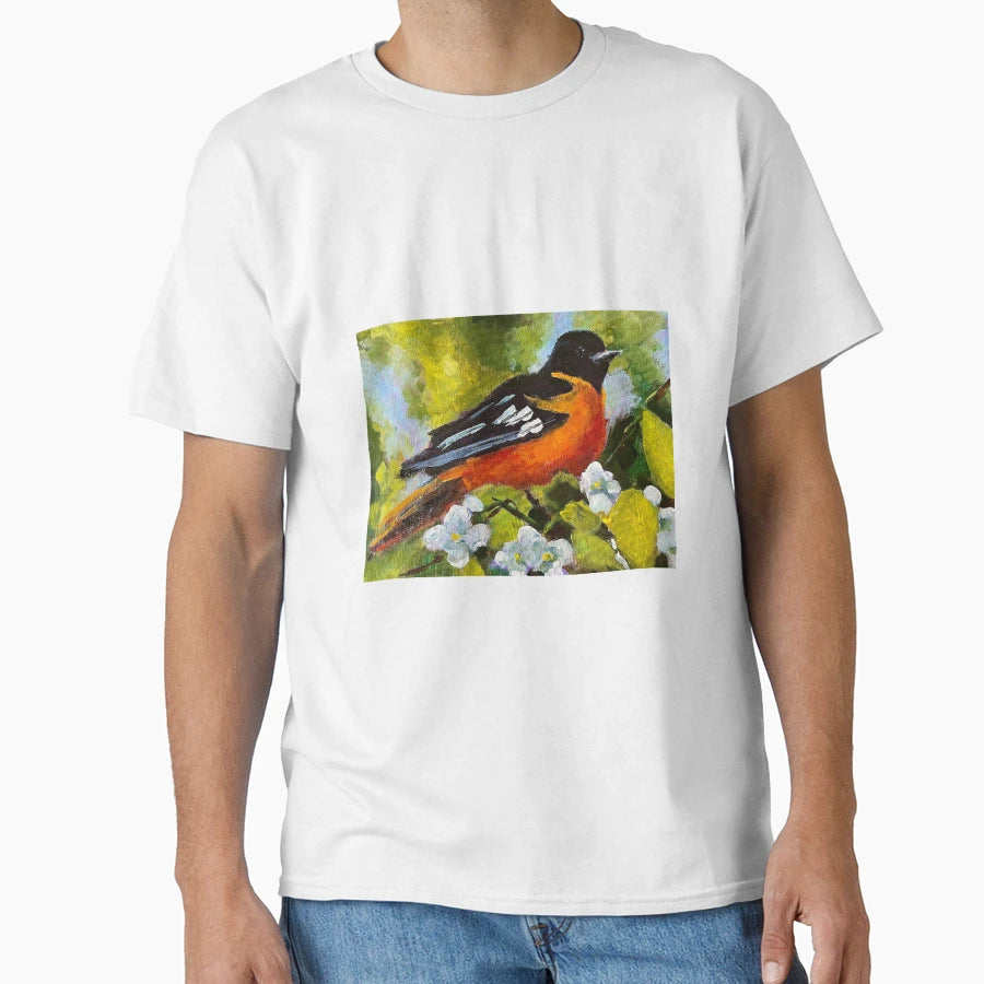Baltimore Oriole T-Shirt - Trendy Graphic Men Women - T-Shirt, Sweatshirt, Hoodie