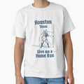 Houston Texas Baseball Support Your T-Shirt - Custom Art Print Men Women - T-Shirt, Sweatshirt, Hoodie