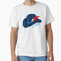 H Town Texans Cowboy Hat T-Shirt - Minimalist Print for Adults - T-Shirt, Sweatshirt, Hoodie