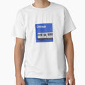 Chicago 5000 Series Blue World Train Side T-Shirt - Graphic Print Unisex - T-Shirt, Sweatshirt, Hoodie