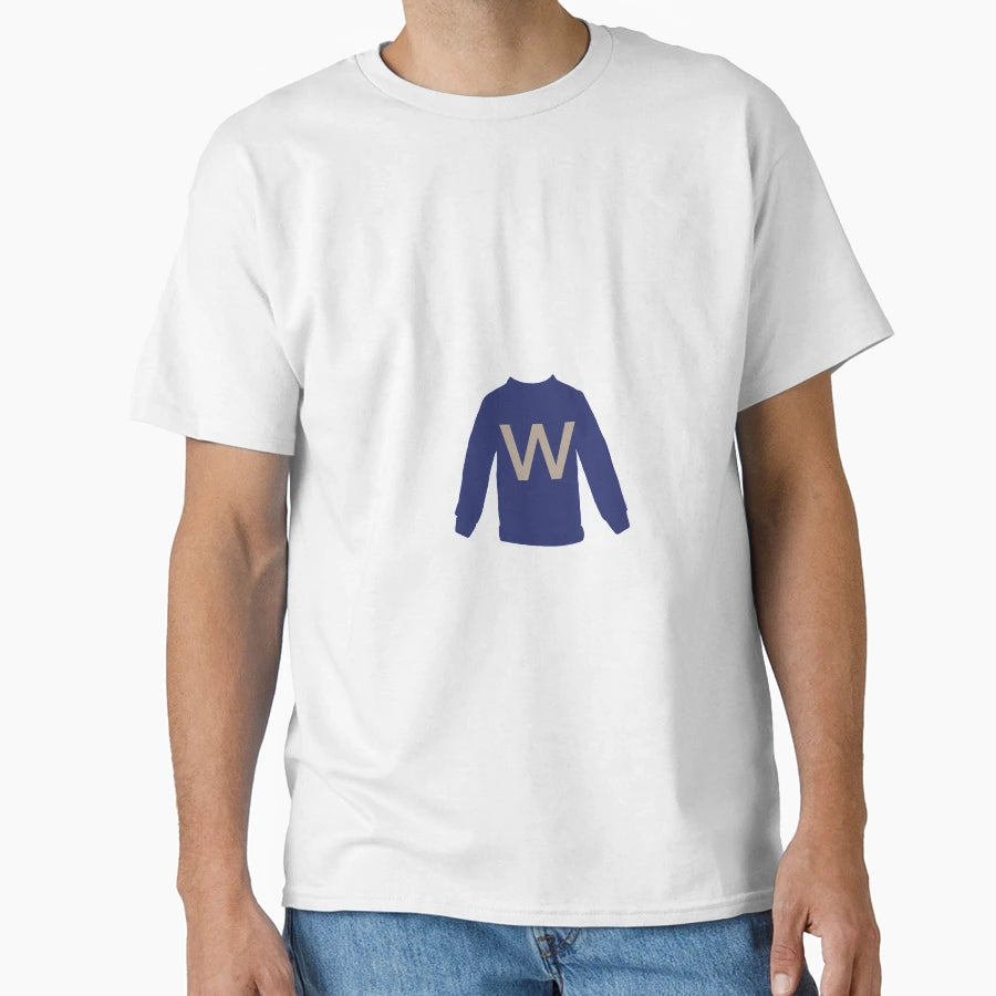 W Drawing T-Shirt - Unique Graphic Men Women - T-Shirt, Sweatshirt, Hoodie