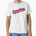 Baseball 1955 Washington Senators T-Shirt - Streetwear Style for Adults - T-Shirt, Sweatshirt, Hoodie