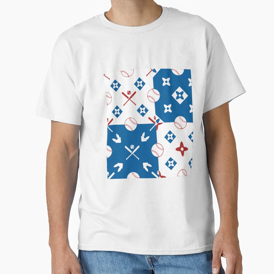 Baseball Icon Motif T-Shirt - Novelty Apparel Unisex - T-Shirt, Sweatshirt, Hoodie