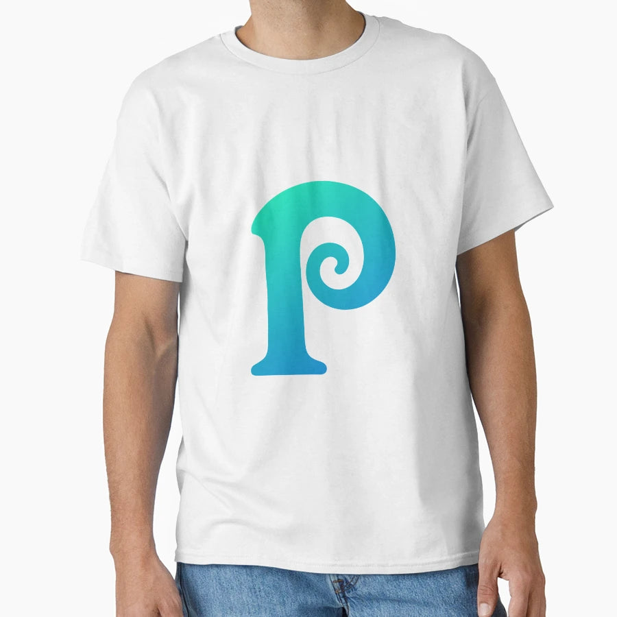 P Letter T-Shirt - Fun Novelty Design for Adults - T-Shirt, Sweatshirt, Hoodie