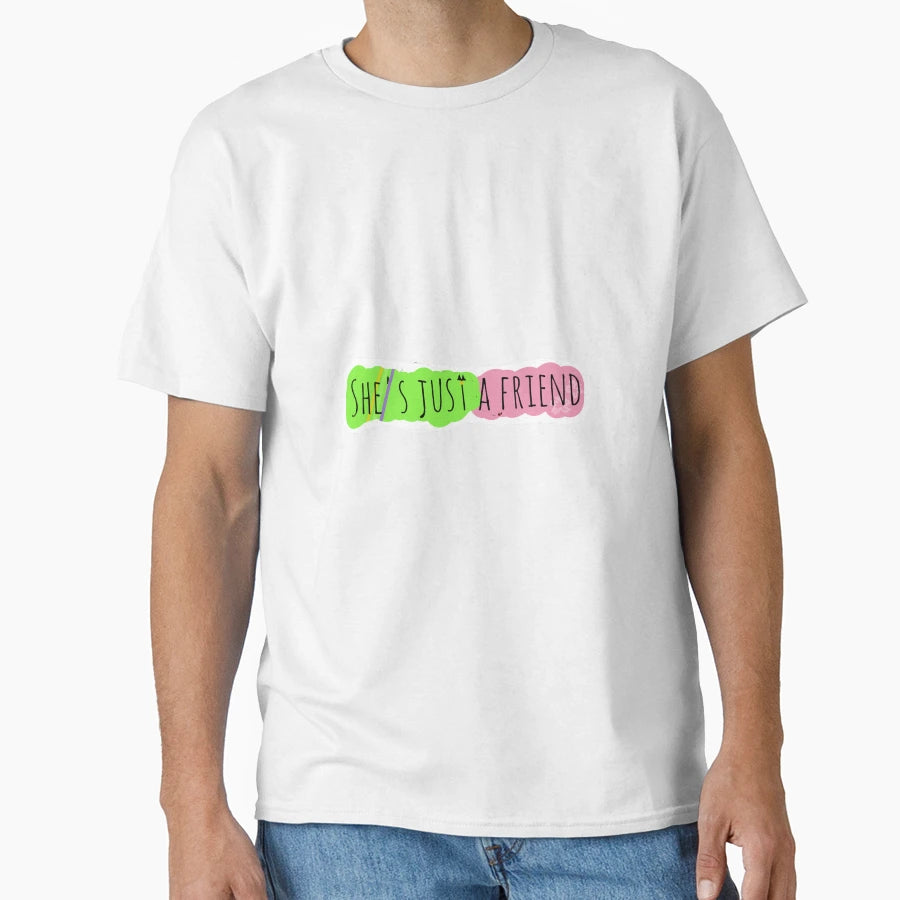 Shes Just Friend Mlb T-Shirt - Casual Everyday Wear Men Women - T-Shirt, Sweatshirt, Hoodie