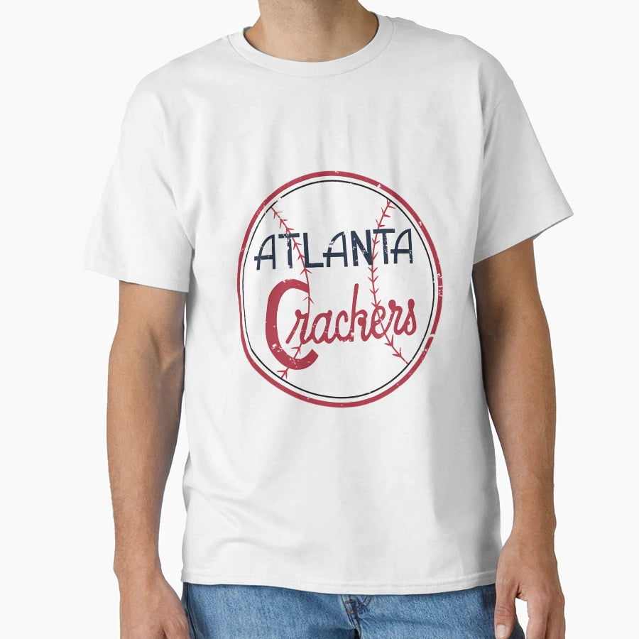 Atlanta Crackers Defunct Baseball T-Shirt - Fun Novelty Design Unisex - T-Shirt, Sweatshirt, Hoodie