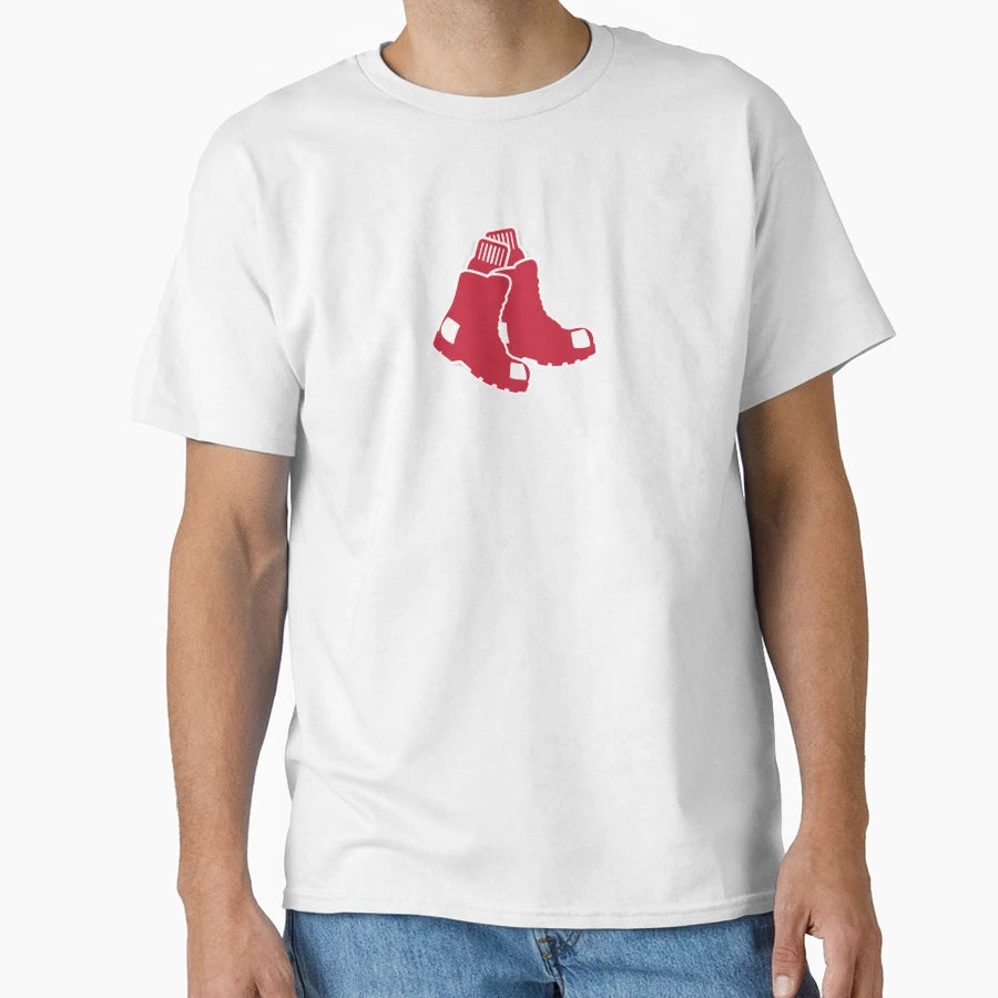 Boston Work Boots T-Shirt - Custom Art Print Unisex - T-Shirt, Sweatshirt, Hoodie