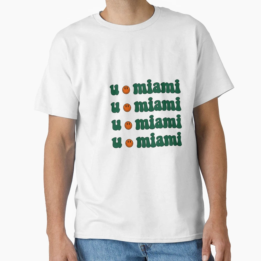 University Miami T-Shirt - Novelty Apparel Men Women - T-Shirt, Sweatshirt, Hoodie