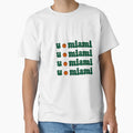University Miami T-Shirt - Novelty Apparel Men Women - T-Shirt, Sweatshirt, Hoodie