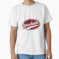 Baseball Badge T-Shirt - Fun Novelty Design Unisex - T-Shirt, Sweatshirt, Hoodie