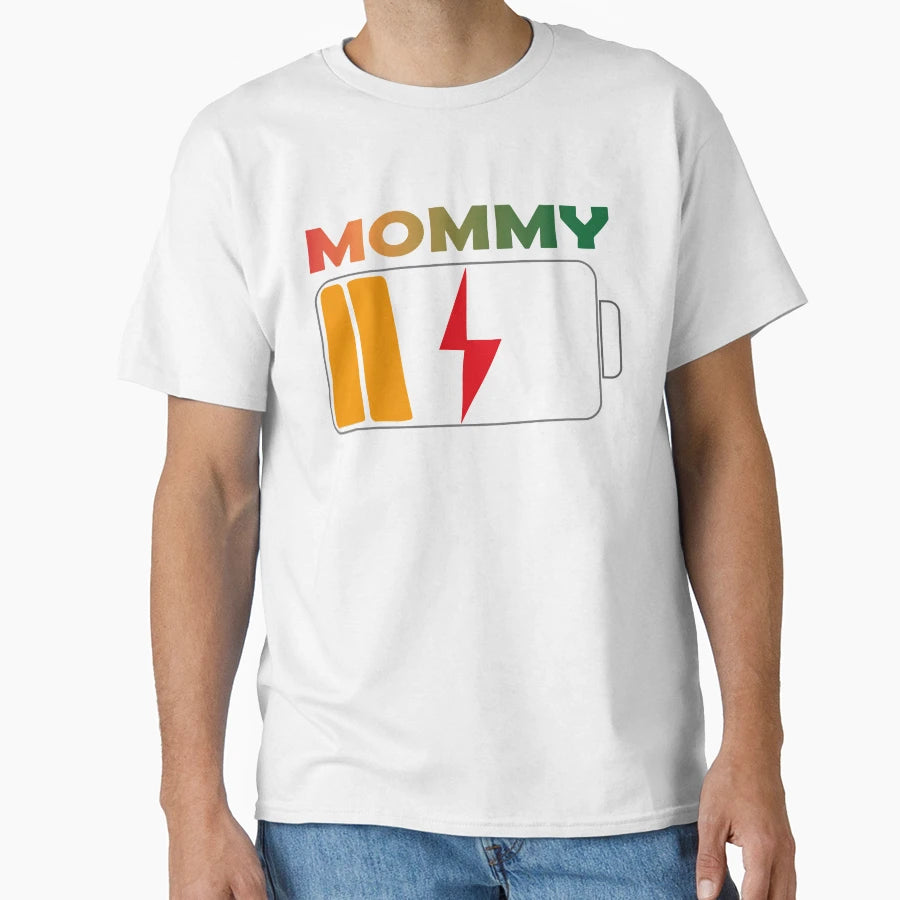 Acabando Bateria Da Mam E T-Shirt - Trendy Graphic for Adults - T-Shirt, Sweatshirt, Hoodie