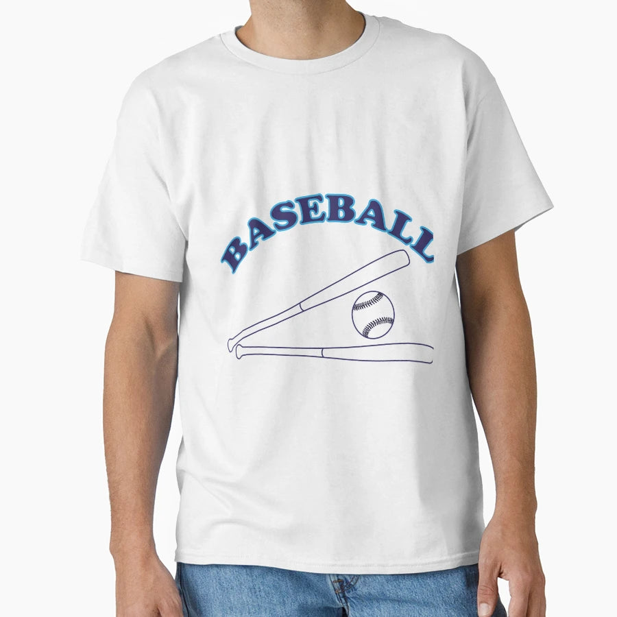 Baseball T-Shirt - Graphic Print Unisex - T-Shirt, Sweatshirt, Hoodie