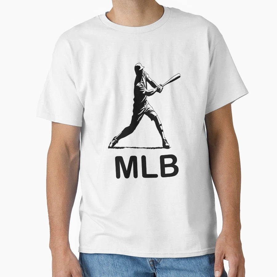 Funny Baseball Player Sports Fan T-Shirt - Custom Art Print for Adults - T-Shirt, Sweatshirt, Hoodie