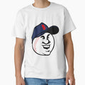 Funny Baseball Player Face T-Shirt - Novelty Apparel Unisex - T-Shirt, Sweatshirt, Hoodie