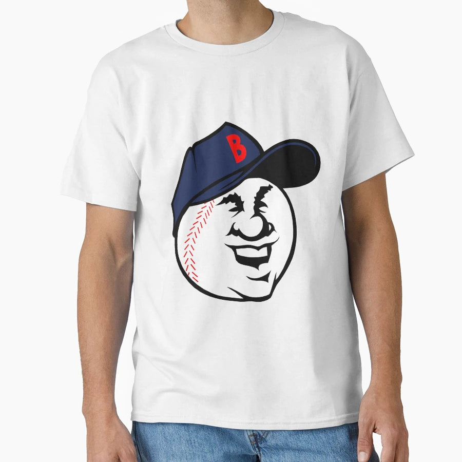 Funny Baseball Player Face T-Shirt - Novelty Apparel Unisex - T-Shirt, Sweatshirt, Hoodie