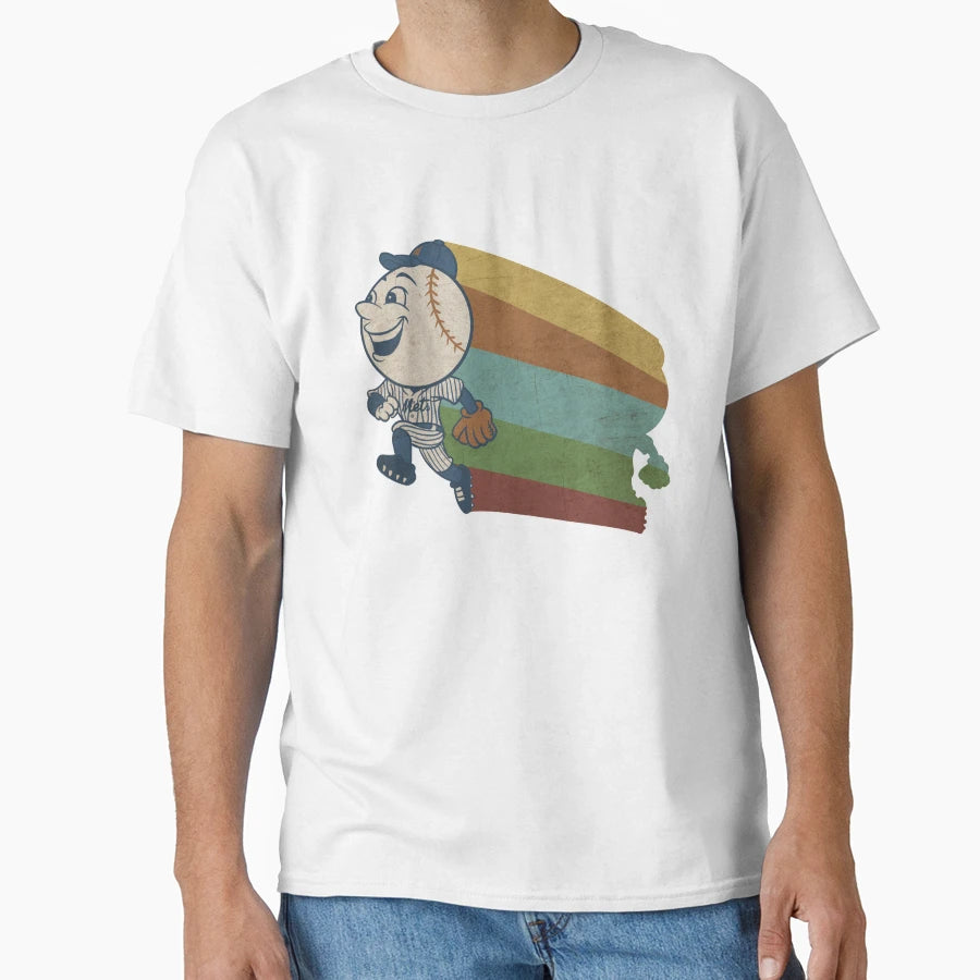 Mr Mets Character T-Shirt - Unique Graphic Men Women - T-Shirt, Sweatshirt, Hoodie