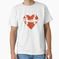 Houston Texas I Love Baseball Heart T-Shirt - Graphic Print Men Women - T-Shirt, Sweatshirt, Hoodie