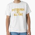 Pittsburgh Vs All Yinz College Frat T-Shirt - Trendy Graphic for Adults - T-Shirt, Sweatshirt, Hoodie