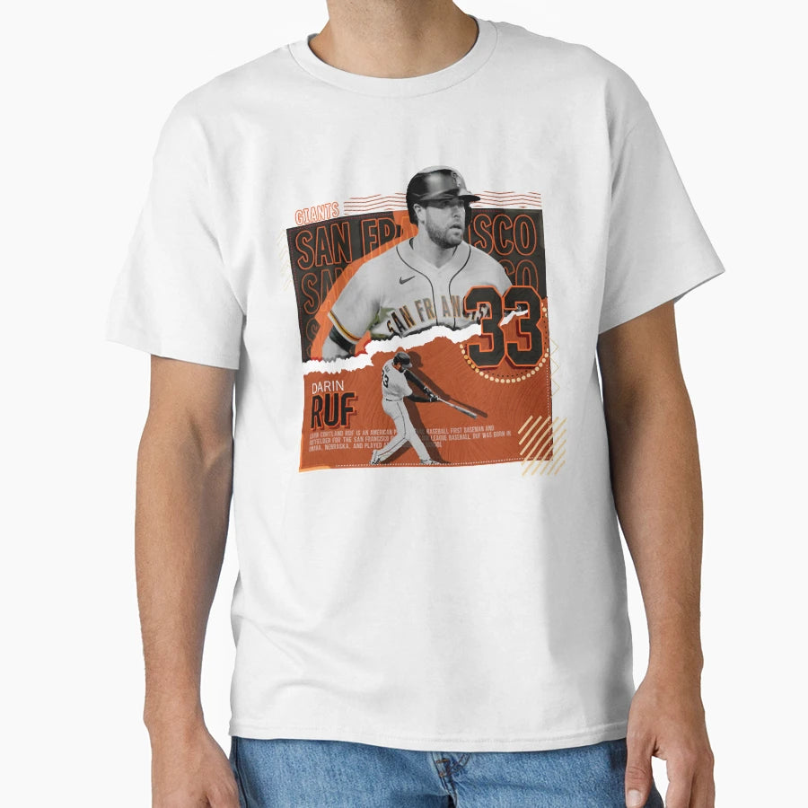Darin Ruf Baseball T-Shirt - Novelty Apparel Unisex - T-Shirt, Sweatshirt, Hoodie