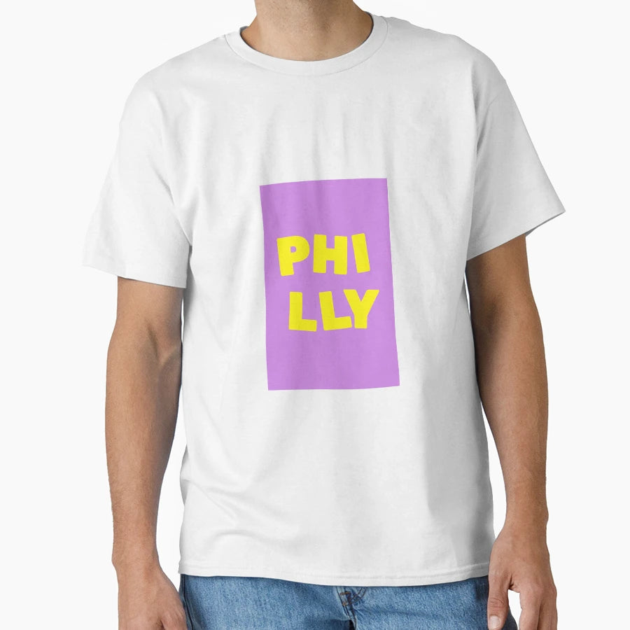 Philly Simple Decor T-Shirt - Minimalist Print Unisex - T-Shirt, Sweatshirt, Hoodie