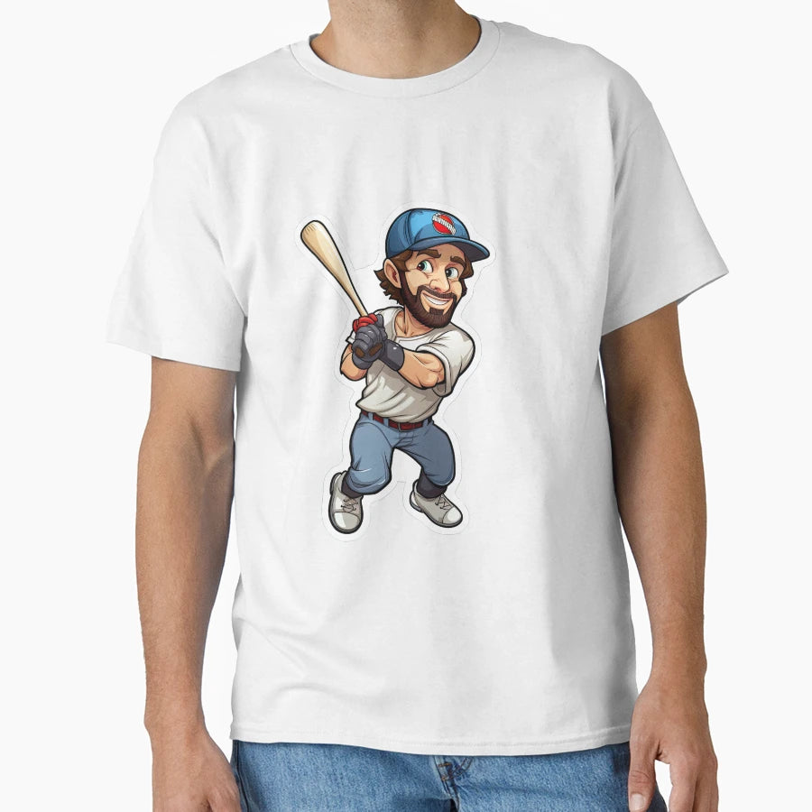 Baseball Player T-Shirt - Casual Everyday Wear Unisex - T-Shirt, Sweatshirt, Hoodie