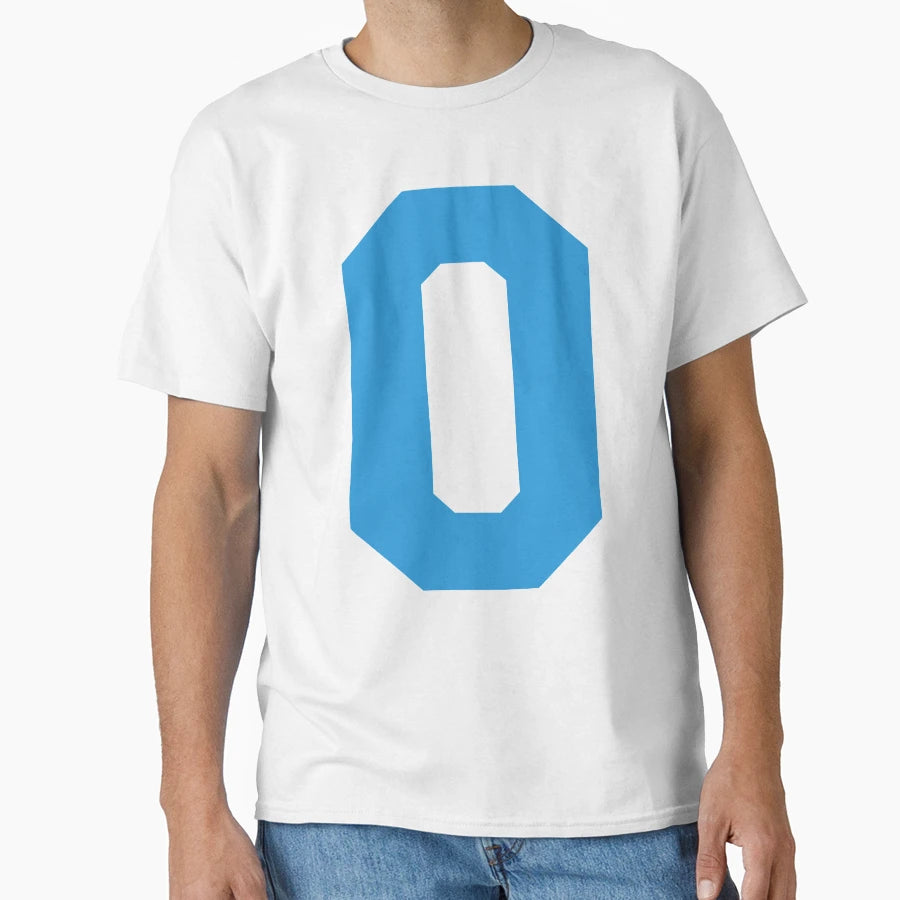 Alphabet Blue O Sports Letter O T-Shirt - Fun Novelty Design Unisex - T-Shirt, Sweatshirt, Hoodie
