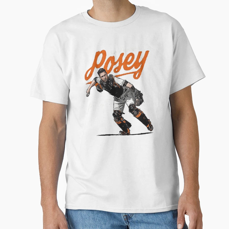 Buster Posey Base T-Shirt - Streetwear Style Men Women - T-Shirt, Sweatshirt, Hoodie
