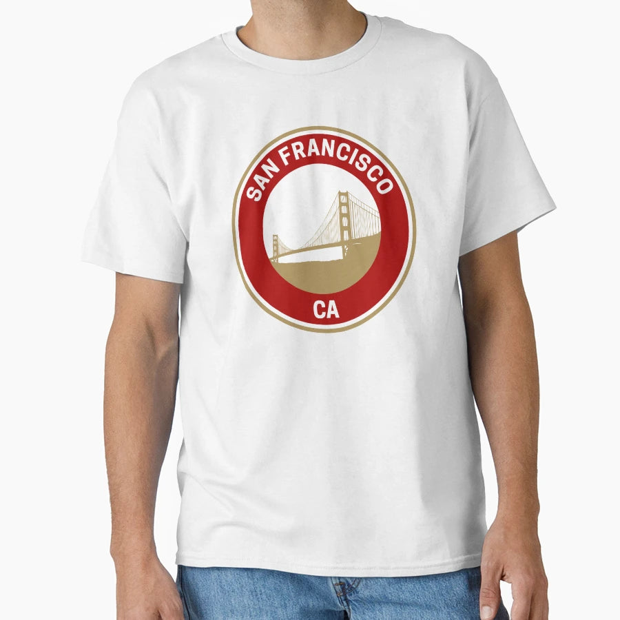 San Francisco California T-Shirt - Novelty Apparel Men Women - T-Shirt, Sweatshirt, Hoodie