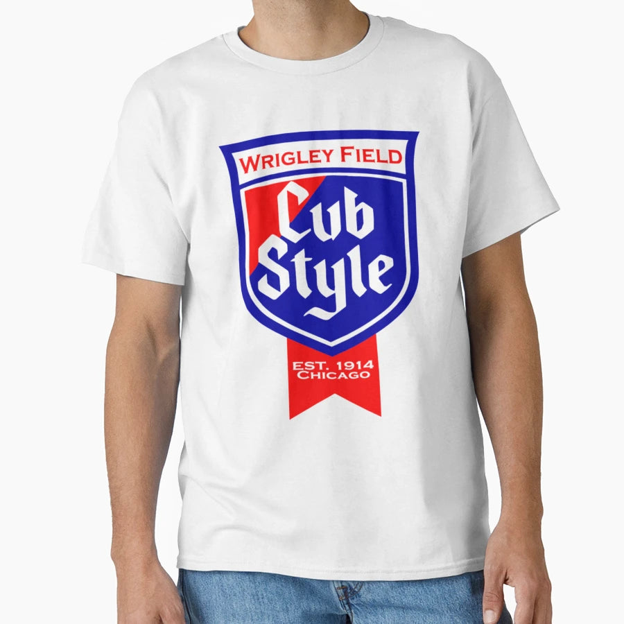 Cub Chicago T-Shirt - Aesthetic Graphic for Adults - T-Shirt, Sweatshirt, Hoodie
